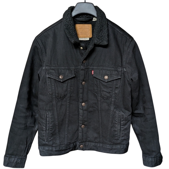 Levi's Men's Type III Sherpa Trucker Jacket Size Medium - Picture 1 of 9